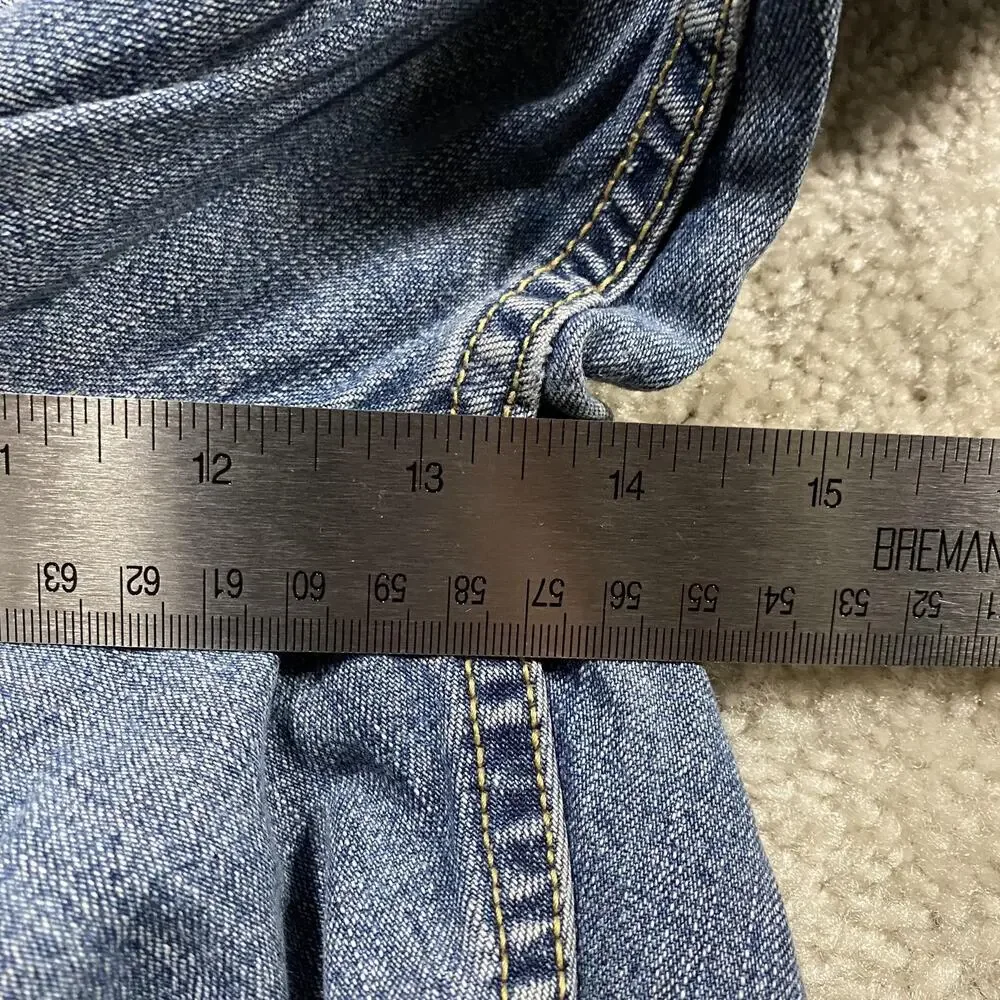 Y2K Levis Carpenter Jeans Mens 36x34 Blue Loose Straight Utility Denim Workwear